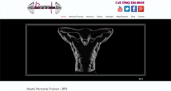 Desktop Screenshot of personaltrainingmiamifl.com